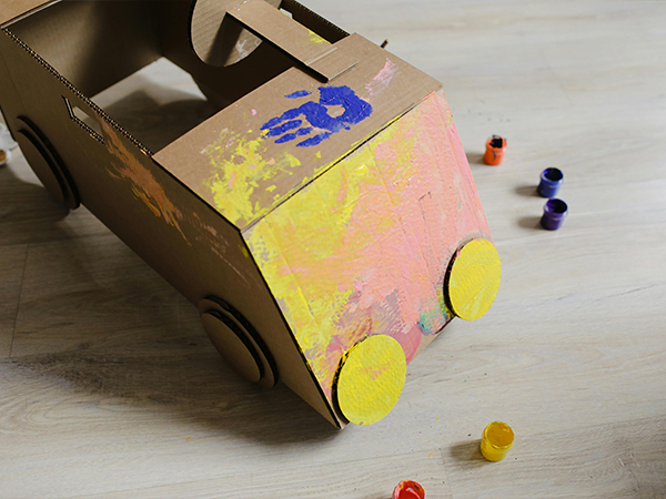Dry strength of cardboard
