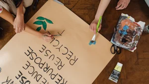 Barrier coating for paper made simple and green