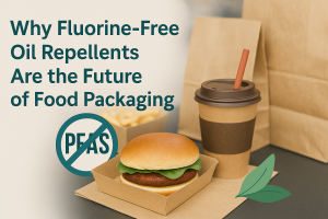 Pourquoi les répulsifs oléofuges sans fluor sont l'avenir des emballages alimentaires