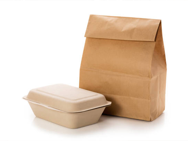 Fluorine-free environmentally friendly packaging