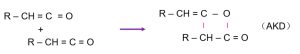 AKD dimerization reaction